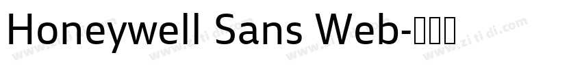 Honeywell Sans Web字体转换